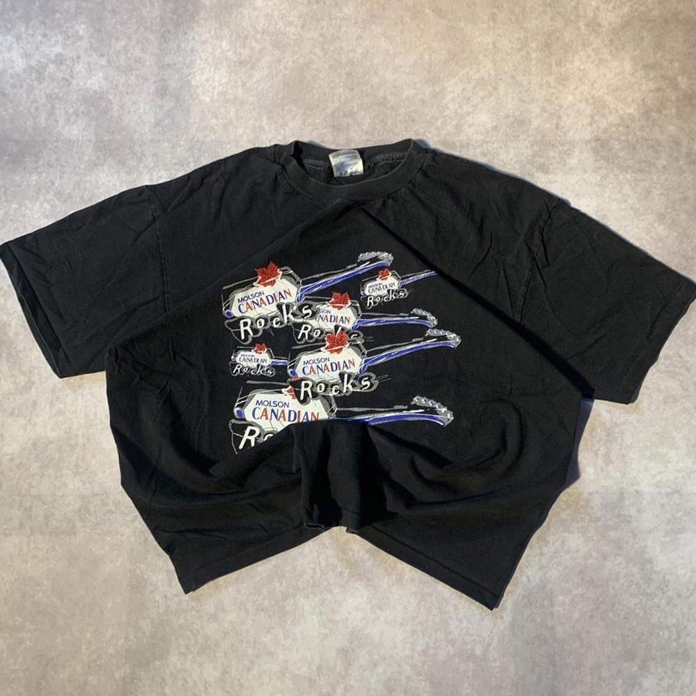 Vintage 90s Molson Beer Tee Shirt